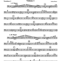 Donut Etudes: Coordination Studies, Volume 1 - Trombone 2