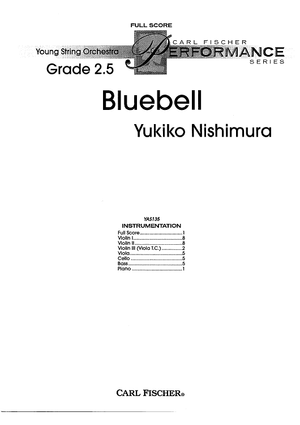 Bluebell - Score Cover