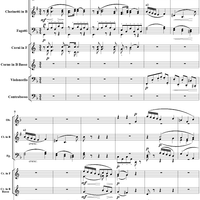 Serenade in D Minor, Op. 44, B77, Movement 2 - Score