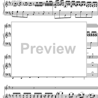 Concerto No. 3 G Major, KV216 - Piano Score