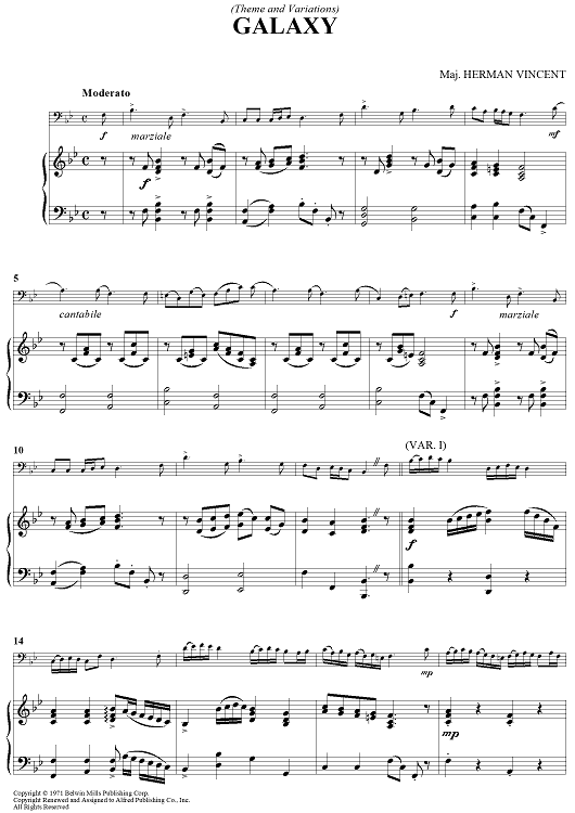 Galaxy (Theme and Variations)