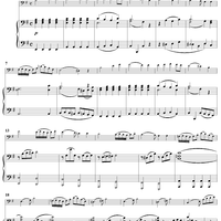 String Bass Sonata - Piano Score