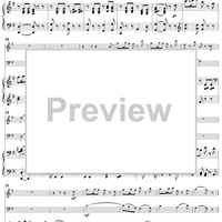 Piano Trio No. 6 in G Major K564 - Piano Score