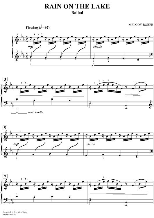 Rain On The Lake (Ballad)