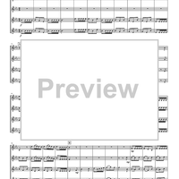 Concerto for Four Horns - Score