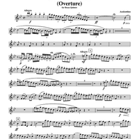 The Silken Ladder Overture - Trumpet 1