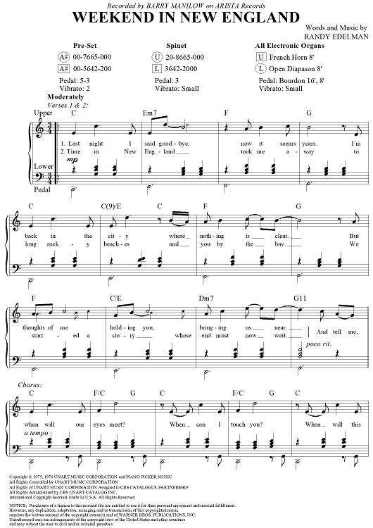 Weekend in New England