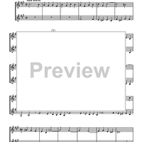 Selected Duets - From Handel’s Flute Sonatas - Score