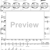 Suite for flute, violin and harp, op.6, c."Divertissement" - Harp