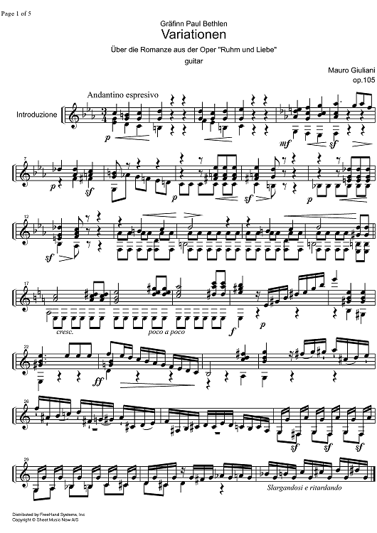 Variations Op.105