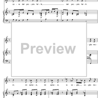 T'offesi ben mio - Score