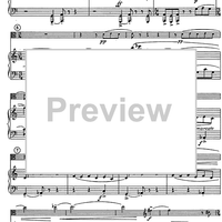 Drei Sätze (Three movements) - Score