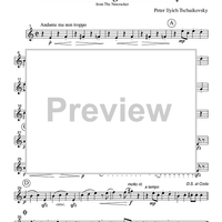 Dance of the Sugar-Plum Fairy - from The Nutcracker - Part 2 Clarinet in Bb