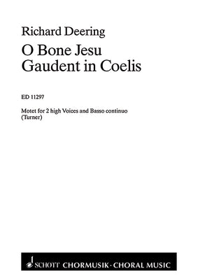 O bone Jesus - Gaudent in coelis - Score