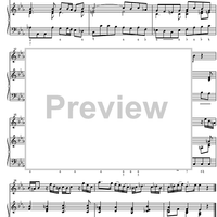 Partita No. 6 - Score