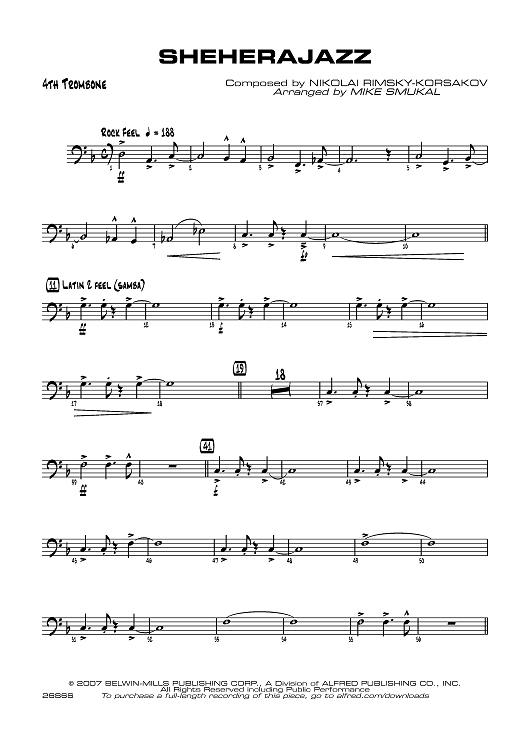 Sheherajazz - Trombone 4