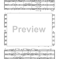 Mendelssohn Songs: Volume 1 for Cello Quartet - Score