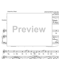 O wüsst' ich doch den Weg zurück Op.63 No. 8