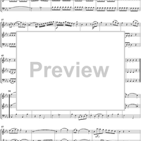 String Trio in E-flat major, Op. 4 No. 1 - Score