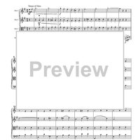 Music for Four, Collection No. 2 - Early Pop Favorites - Score