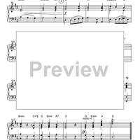 We Wish You a Merry Christmas - Keyboard or Guitar