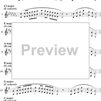 Major Scales with Arpeggio - F Instruments