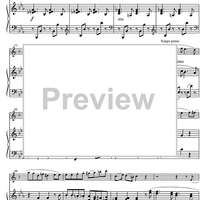 Sonata Eb Major - Score