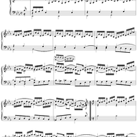 French Suite No. 4 in E-flat Major (BWV815)