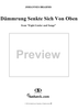 Dämmrung senkte sich von oben - No. 1 from "Eight Lieder and Songs"  Op. 59