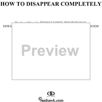 How to Disappear Completely