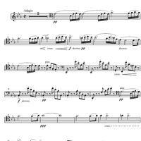 Piano Trio Eb Major D897 - Cello