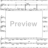 Introduzzione à Tre - Harpsichord Score