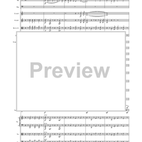 Missa Solemnis, No. 5: Benedictus - Full Score