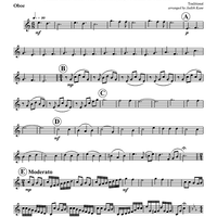 Nursery Rhyme Medley - Oboe