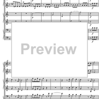Divertimento F Major KV253 - Score