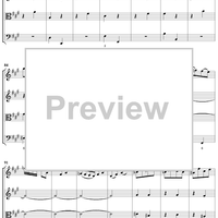 Sonata No. 3 in A major - Score