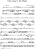 Violin Sonata no. 2 in D Major