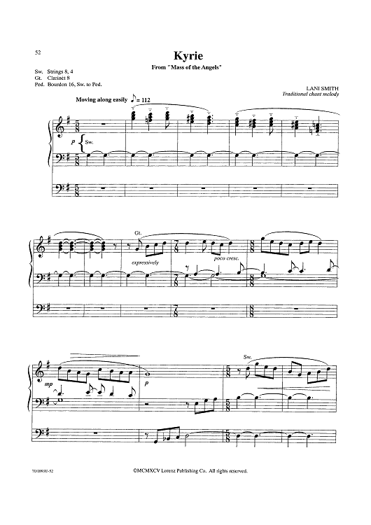 Kyrie - from "Mass of the Angels"