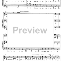 Tre Madrigali - Score