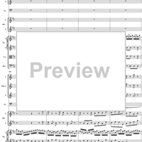 Orchestral Suite No. 3 in D Major - Score