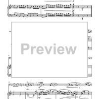 Three Moods for Euphonium and Piano - Piano Score