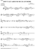 Don't Get Around Much Anymore - Violin 1