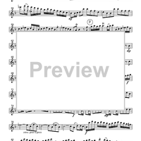 Allegro - from Brandenburg Concerto #2 in F Major - Part 1 Flute, Oboe or Violin