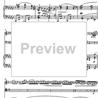 Intermezzo No. 1 - Score