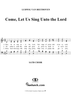 Come, Let Us Sing Unto the Lord  (Hayes)