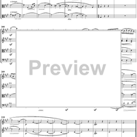 String Quartet No. 3, Movement 1 - Score