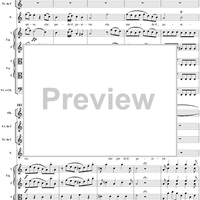 "Fra cento affanni", aria, K73c (K88) - Full Score