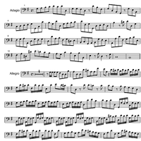 Sonata Op. 1 No. 5 HWV 363b - Bass