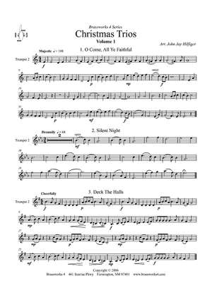 Christmas Trios, Volume 1 - Trumpet 2