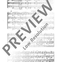 String Quartet G minor - Full Score